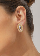 Brinco Duo Color Cravejado