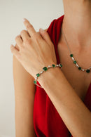 Pulseira Verde Esmeralda