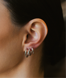 Trio de Argolas Lisas