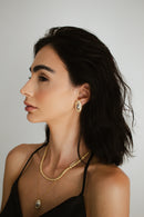 Brinco Duo Color Cravejado